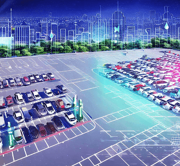 Ilustrační obrázek k dashboardu Obsazenost P+R parkovišť v Praze