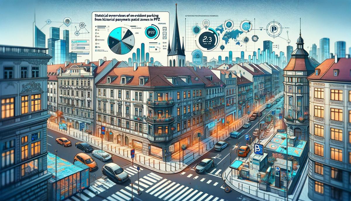 Ilustrační obrázek k dashboardu Zóny placeného stání - přehledy plateb za nerezidentní parkování